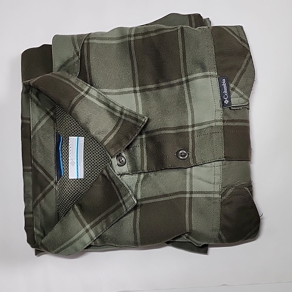 COLUMBIA SPORTWEAR PLAID LONG SLEEVE SHIRT/ L - Picture 14 of 14